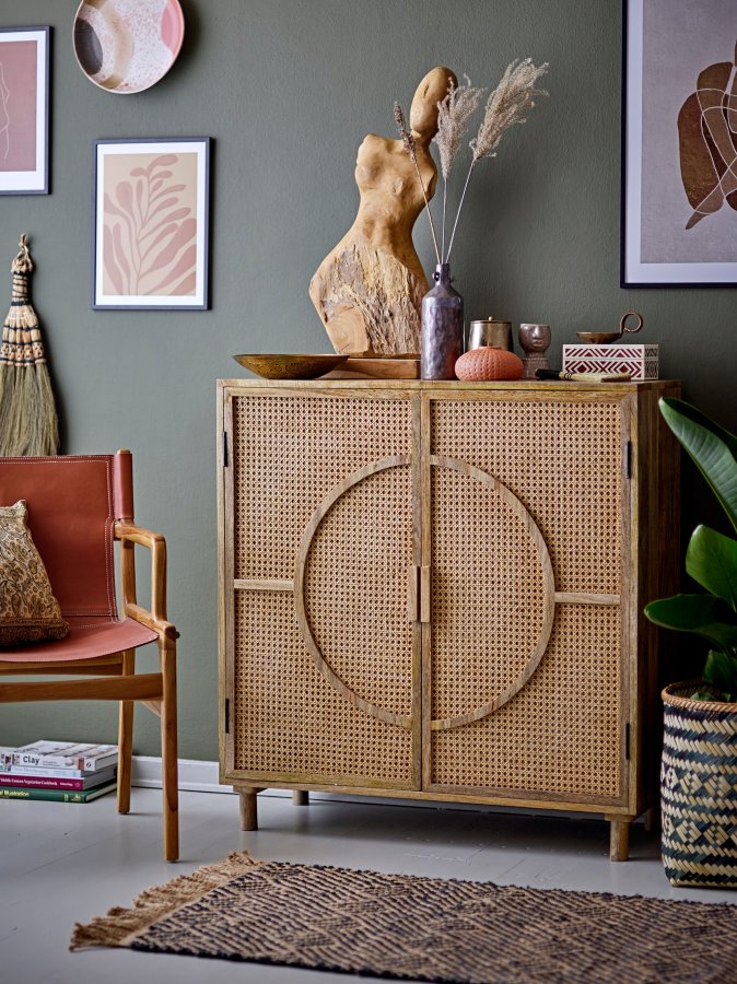 BLOOMINGVILLE Magdi Vase, Brun, Stentj