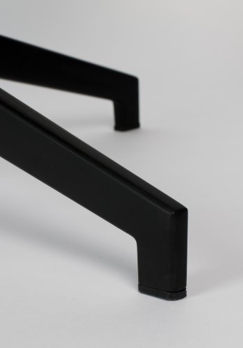 ZUIVER Uncle Jesse fotskammel - gr polyester og svart stl (50x44)