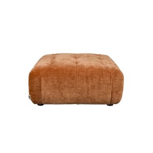 DUTCHBONE Giada skammel, kvadratisk - terracotta fljl (91x91)