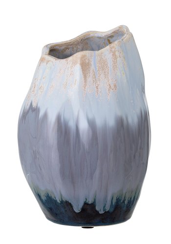 BLOOMINGVILLE Jace Vase, bl, keramikk