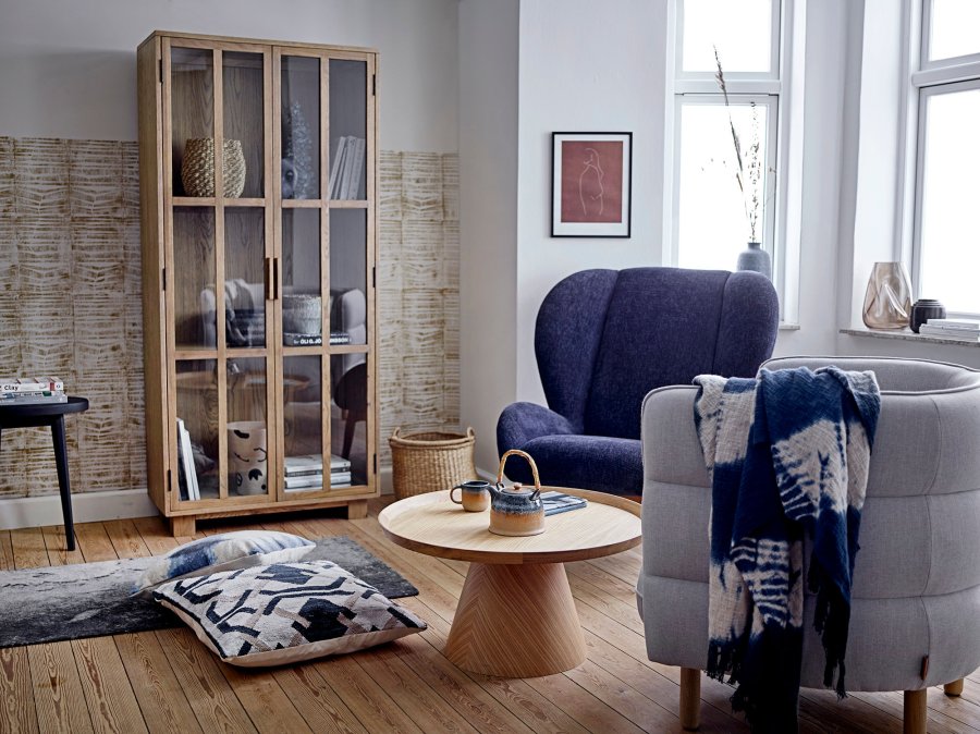 BLOOMINGVILLE Aura tekanne m/Tesi, Bl, Porselen