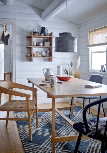 BLOOMINGVILLE Aura tekanne m/Tesi, Bl, Porselen