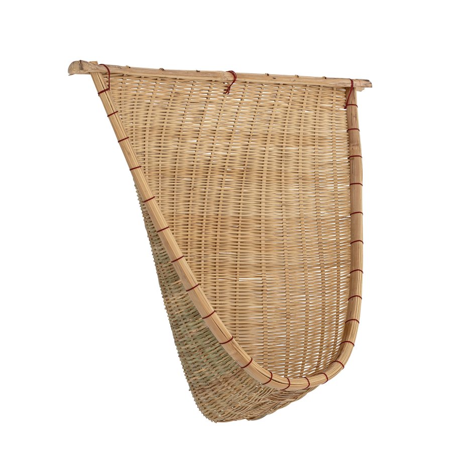 BLOOMINGVILLE Ri Wanddekoration, Natur, Bambus B: 16cm, H: 43cm, L: 47cm