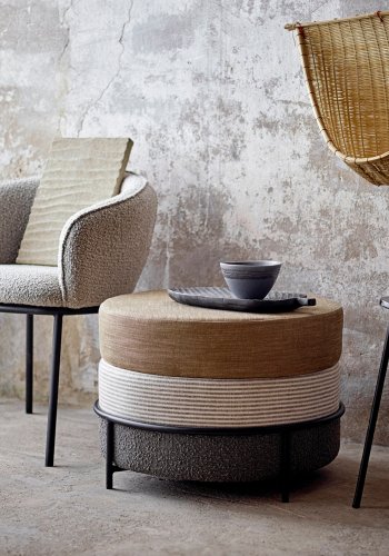 BLOOMINGVILLE Ri Wanddekoration, Natur, Bambus B: 16cm, H: 43cm, L: 47cm