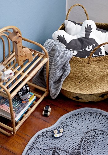 BLOOMINGVILLE Alice Wandregal, rechteckig - natürliches Zuckerrohr