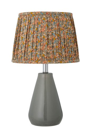 BLOOMINGVILLE Etty Tischlampe, Grün, Steingut