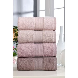 NORDV&Auml;RK Rainbow - Pudderh�ndklesett (4 stk)