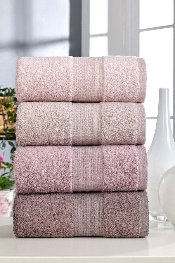 NORDV&Auml;RK Rainbow - Pudderh�ndklesett (4 stk)