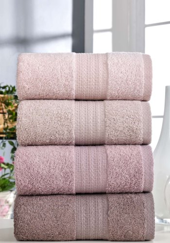 NORDV&Auml;RK Rainbow - Pudderh�ndklesett (4 stk)