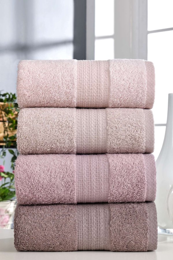 NORDV&Auml;RK Rainbow - Pudderh�ndklesett (4 stk)