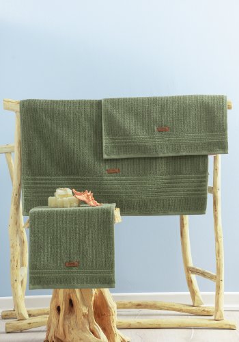 NORDV&Auml;RK Wellness - Gr�nt h�ndklesett (3 stk)