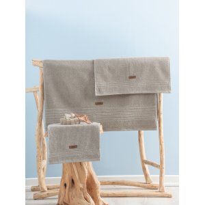 NORDV&Auml;RK Wellness - Beige h�ndklesett (3 stk)