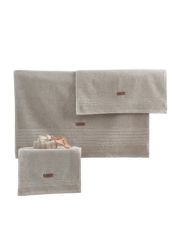 NORDV&Auml;RK Wellness - Beige h�ndklesett (3 stk)