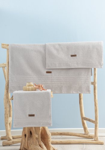 NORDV&Auml;RK Wellness - Gr� h�ndklesett (3 stk)