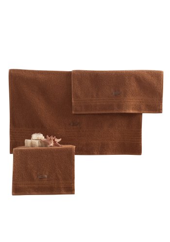 NORDV&Auml;RK Wellness - Brunt h�ndklesett (3 stk)