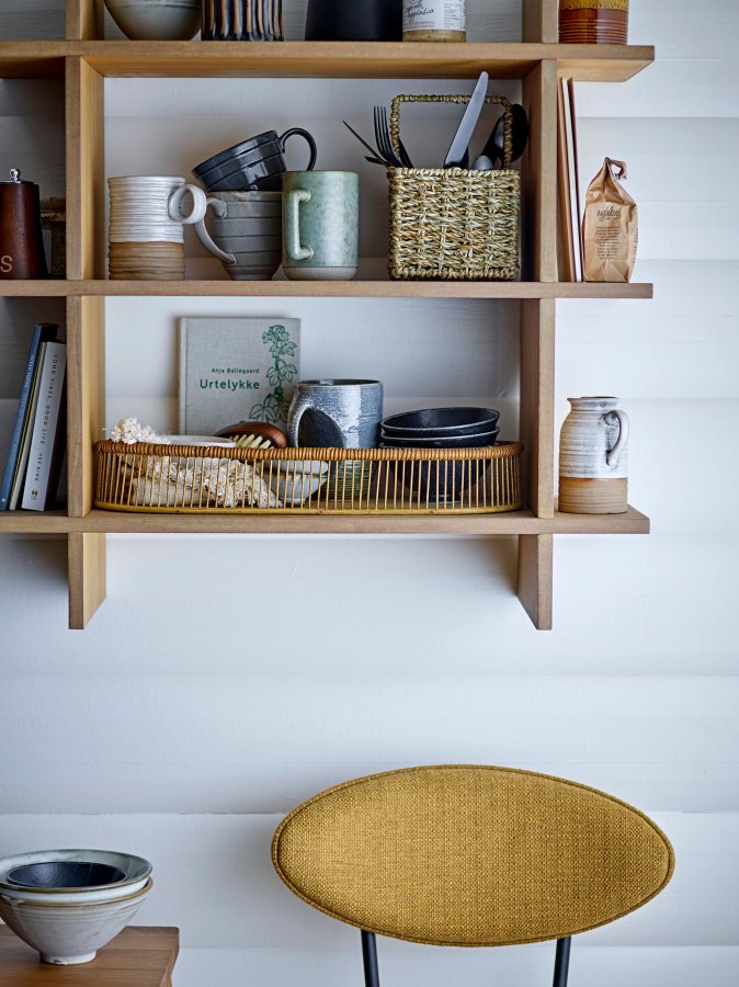 BLOOMINGVILLE Yoko Schüssel, Schwarz, Porzellan, 4er-Set