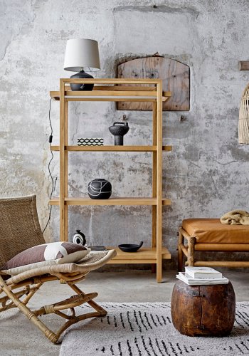 BLOOMINGVILLE Niza dekorativ vase, svart, terrakotta