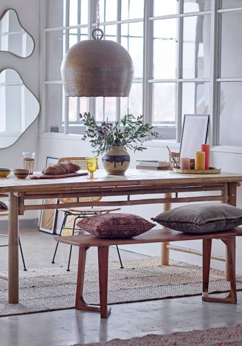 BLOOMINGVILLE Jala kurv, naturlig, rotting, sett med 2