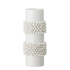 BLOOMINGVILLE Barrit Vase, Hvid, Stentj