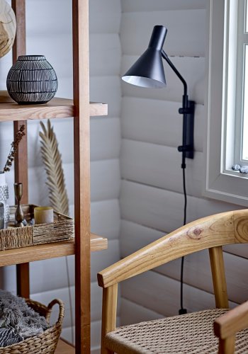 BLOOMINGVILLE Barrit Vase, Weiß, Steingut