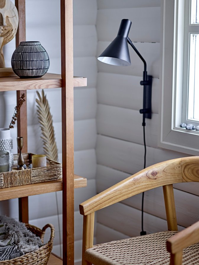 BLOOMINGVILLE Barrit Vase, Weiß, Steingut