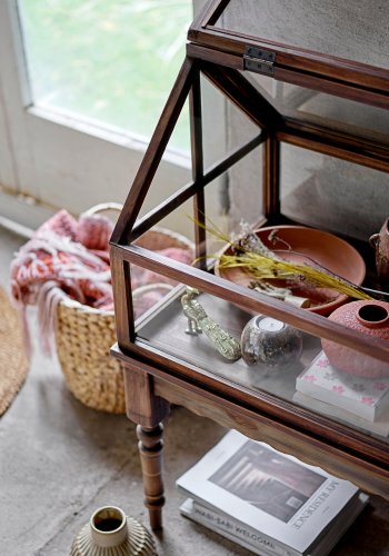 BLOOMINGVILLE Birkenteppich, Braun, Jute D: 90cm