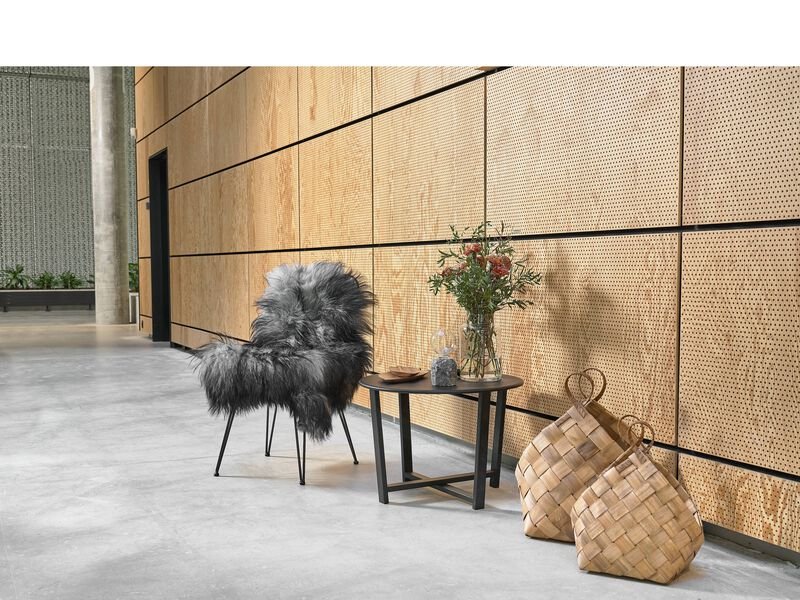 VILLA COLLECTION Wismar sofabord, rundt - svart metall (61,5)