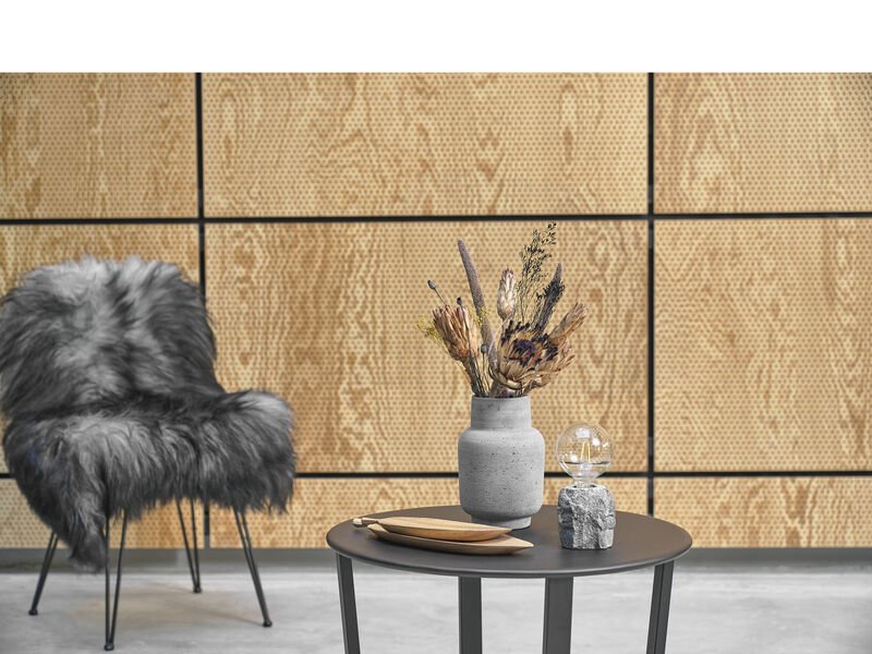 VILLA COLLECTION Wismar sofabord, rundt - svart metall (61,5)