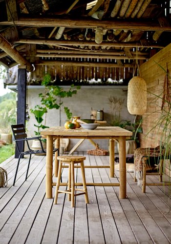 BLOOMINGVILLE Enok veggdekorasjon, brun, Blechnaceae