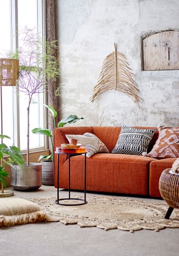 BLOOMINGVILLE Enok veggdekorasjon, brun, Blechnaceae