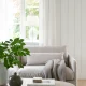 ROWICO Peyton soffa 3-sits beige tyg Ursula #282 (c3)
