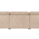 ROWICO Norris soffa 4-sits ljusbeige tyg Anna #2 (c3)