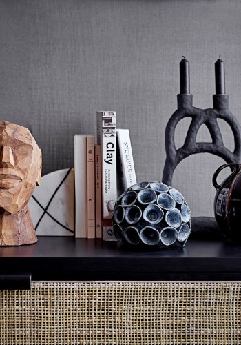 BLOOMINGVILLE Kawal Deco-skulptur, bl, stengods