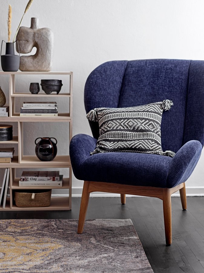 BLOOMINGVILLE Kawal Deco-skulptur, bl, stengods