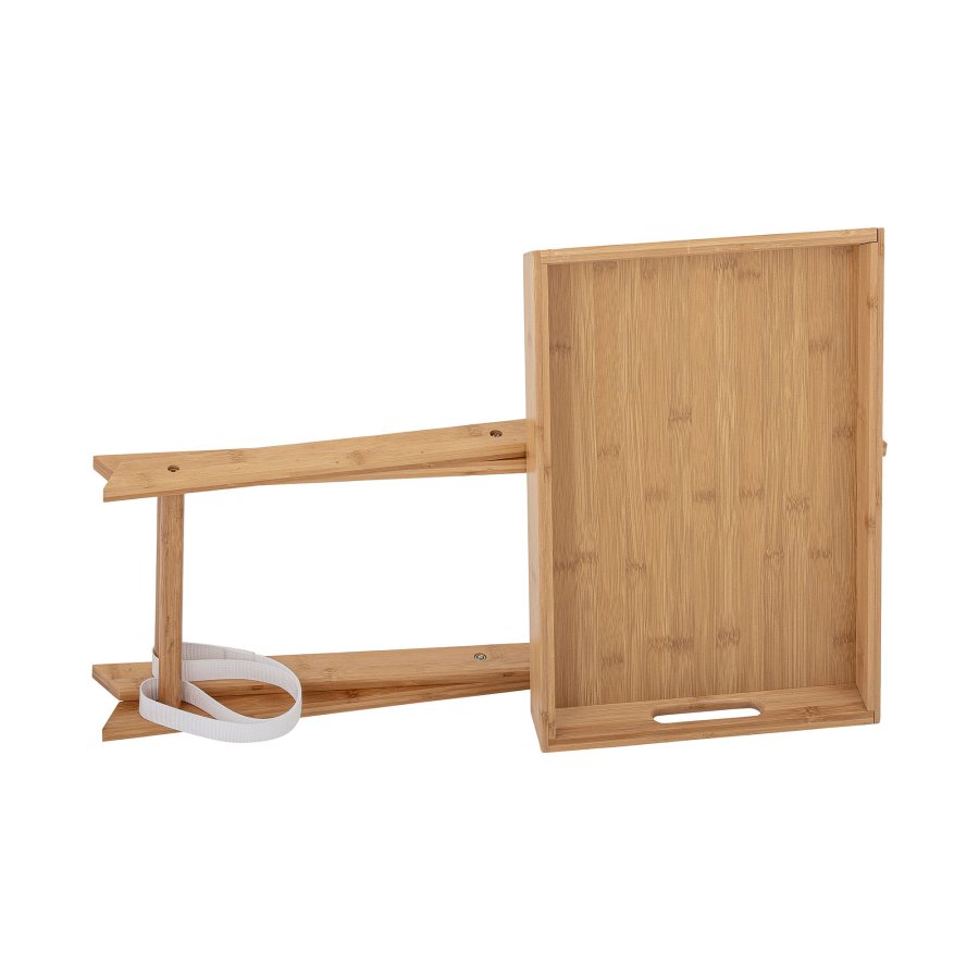 BLOOMINGVILLE Adlene bakkebord, rektangulr - natur bambus (45x30)