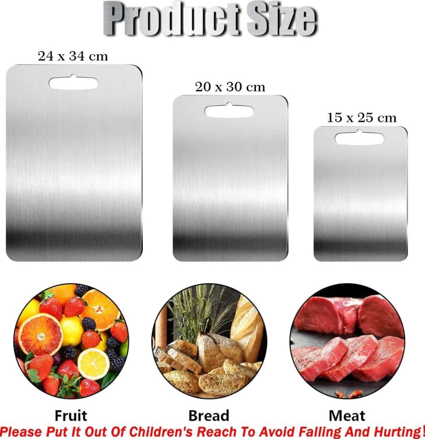 NORDV&Auml;RK 3PASCEL skj�rebrettsett (3 stk)