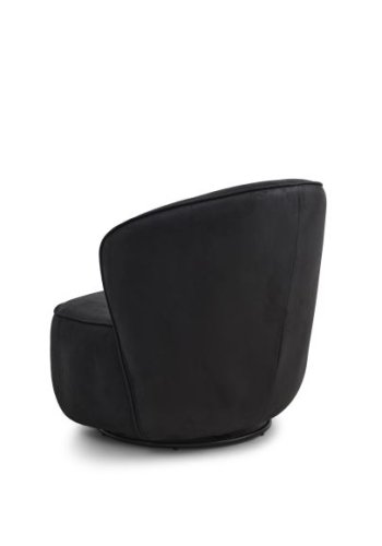 Theo drejestol - onyx sort micro lder bull