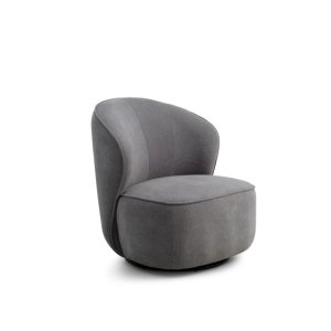 Theo snurrstol - grtt tyg