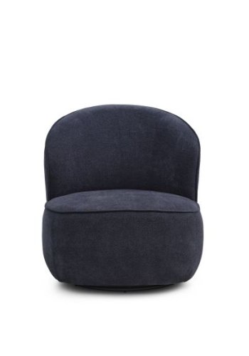 Theo snurrstol - bltt tyg