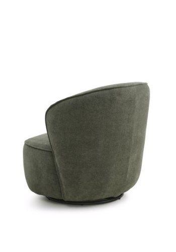 Theo drejestol - mos grn stof