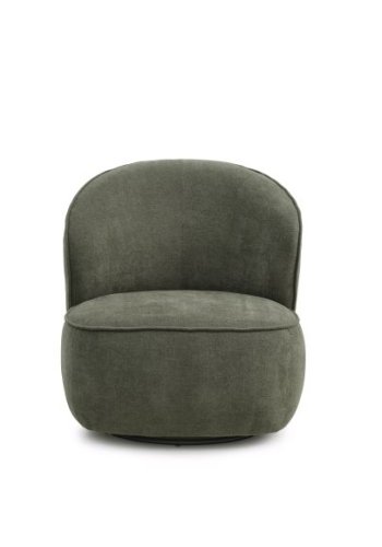 Theo drejestol - mos grn stof