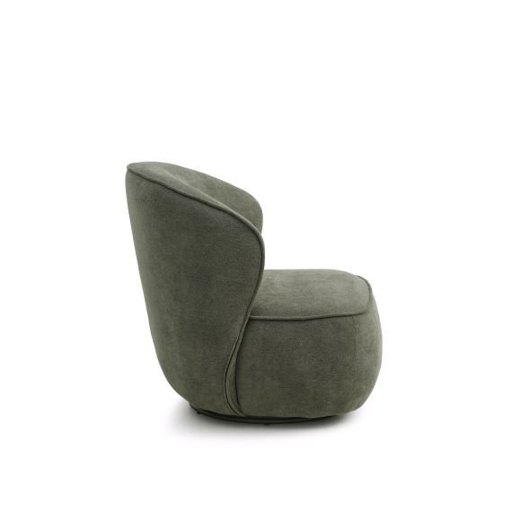 Theo drejestol - mos grn stof