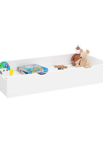 STEENS Alba sengeskuffe til udtrksseng - hvid MDF