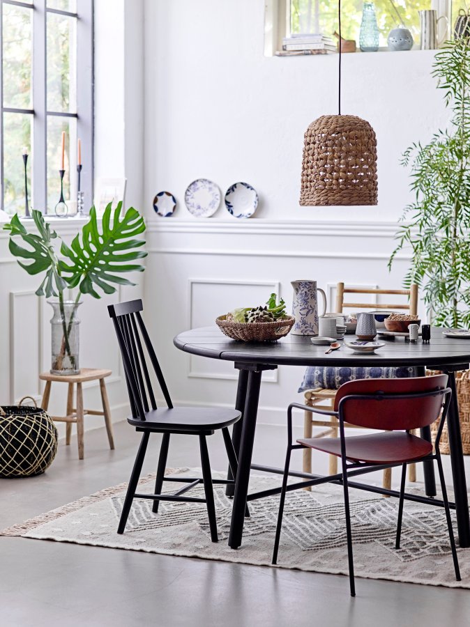 CREATIVE COLLECTION Dida Vase, Grau, Glas