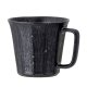 BLOOMINGVILLE Yoko Tasse, Schwarz, Porzellan, 4er-Set