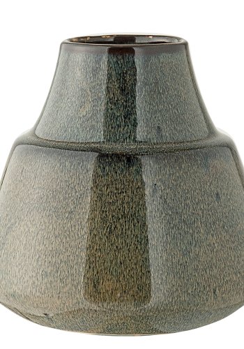 BLOOMINGVILLE Berna Vase, Grün, Steingut