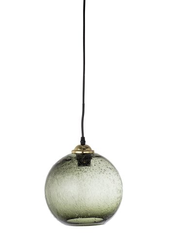 BLOOMINGVILLE Alber Pendelleuchte, Grün, Glas