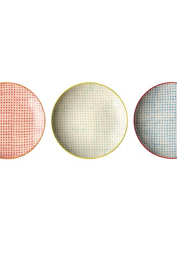 BLOOMINGVILLE Carla tallerken, steinty, assortert, D: 20 cm