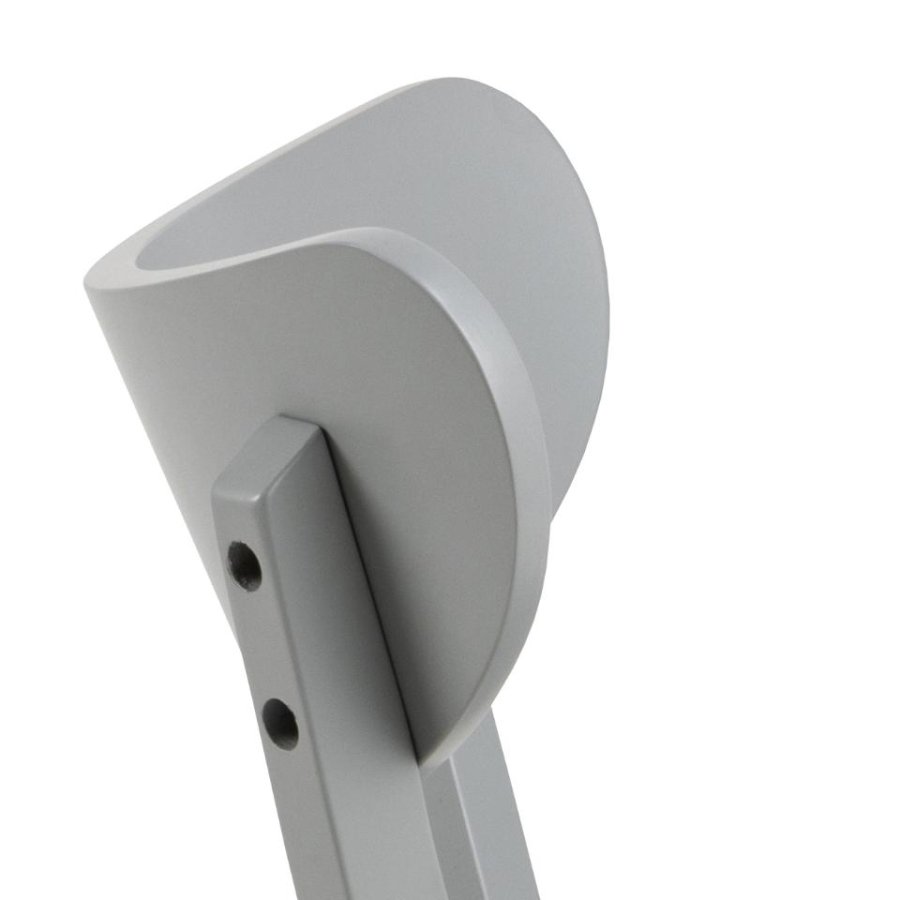 ACT NORDIC Roxby Esszimmerstuhl - hellgraues MDF und hellgraues Gummibaumholz