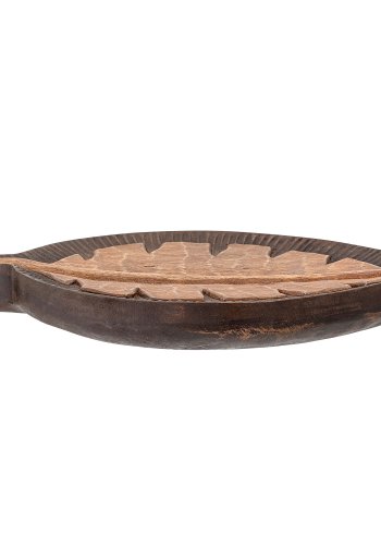 CREATIVE COLLECTION Adama Deko-Skulptur, Braun, Mango